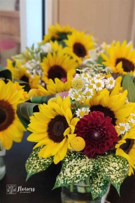 what flowers pair well with sunflowers